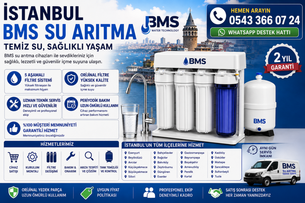 istanbul bms su arıtma servisi