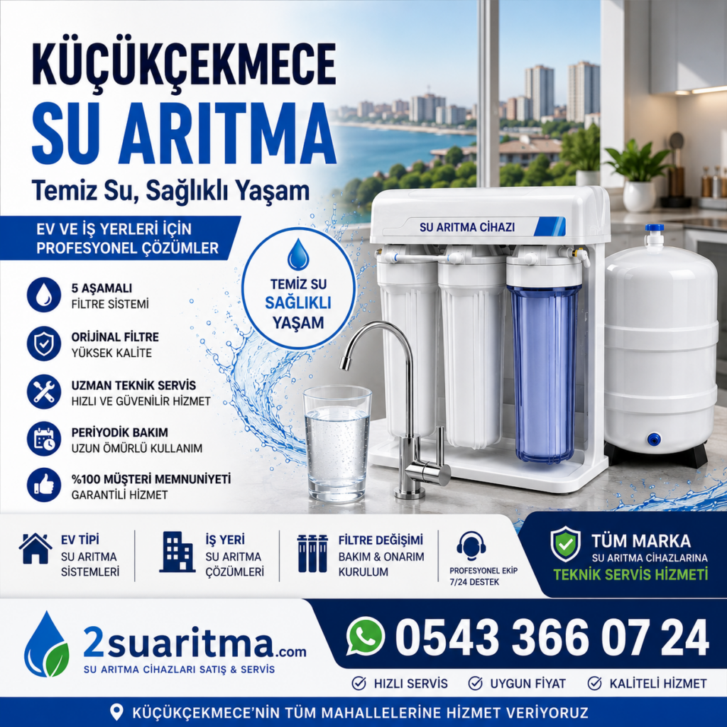 küçükçekmece su arıtma servisi