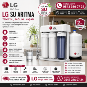 Lg su arıtma cıhazı servisi
