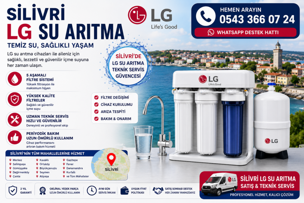 silivri lg su arıtma